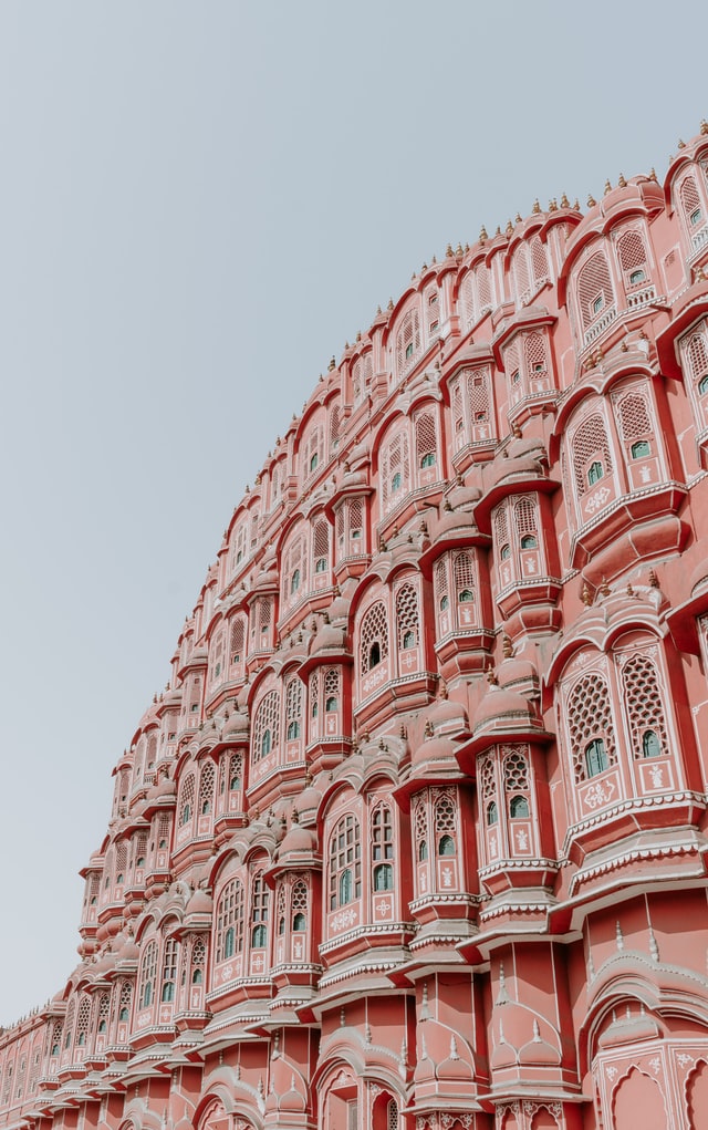 Architecture colorée de Jaipur