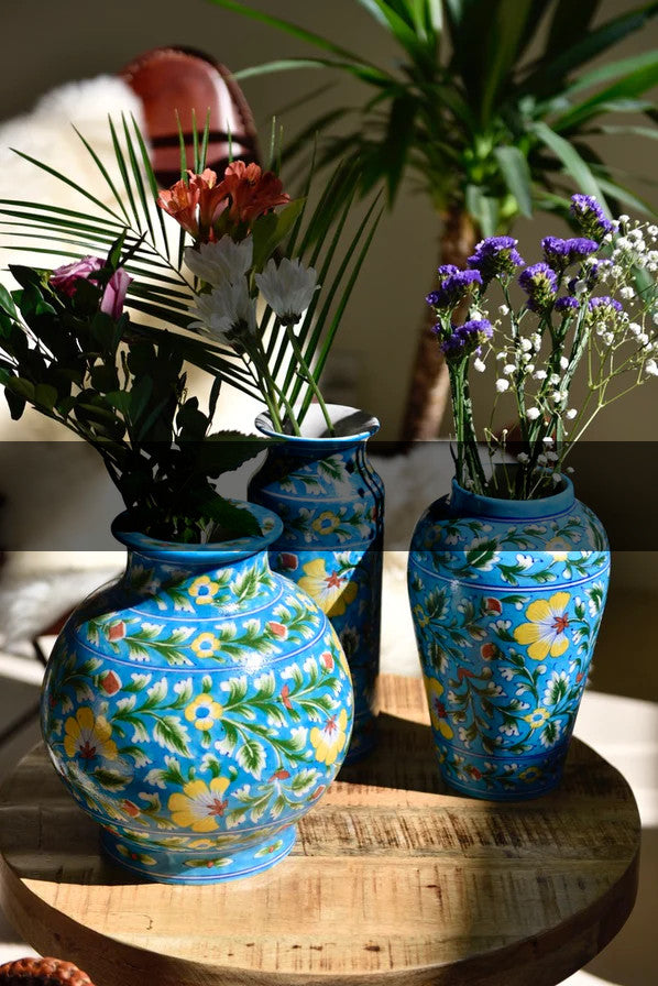 Vases artisanaux de Jaipur
